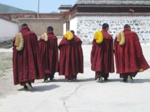 Monks away
