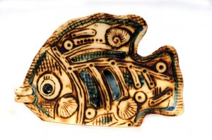 A lovely ceramic fish from Bulgaria  - 282